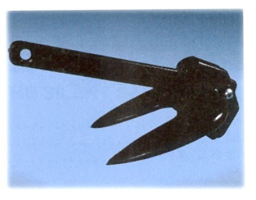 Roloff 20NVC Navy Anchor 20Lb Vinyl Coated Blk | 012222300202