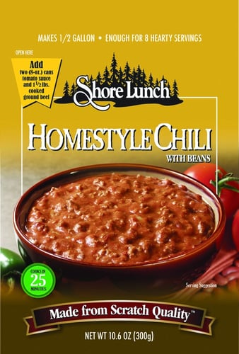 Shore Lunch 4004221 Chili Mix Homestyle Chili With Beans | 024739160224