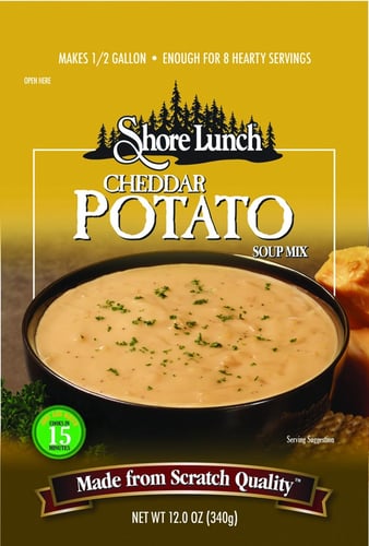 Shore Lunch 4004224 Soup Mix Cheddar Potato | 024739160255