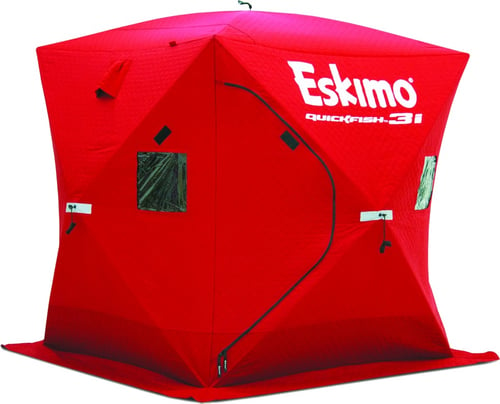 Eskimo 69445 Insulated Quick Fish 3 Pop Up Ice Shelter