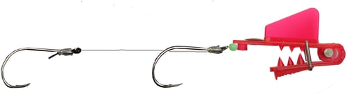 ProTroll 2501 Roto Chip 5b Holder 5/0 Hook, Red Big Fin | 699321025016