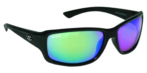Calcutta OR1GM Outrigger Sunglasses Black Frame Green Mirror Lens