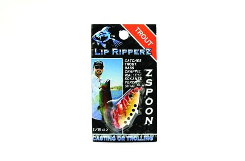 Lip Ripperz ZS9TB Z Spoon, 1/5 oz Sz 8 Hook, Tiger Blood | 895134000909