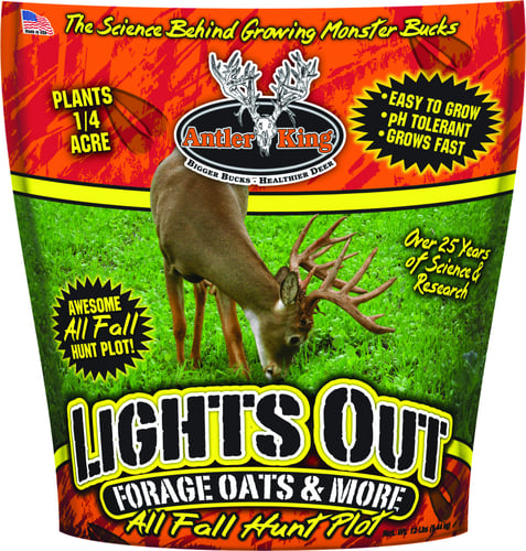 Antler King 12LO Lights Out Forage Oats- 12lb Bag Covers 1/4 Acre