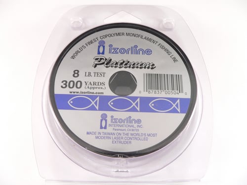 Izorline 005040 Platinum CoPolymer Mono Line 8lb 300yd Green | 087837005040