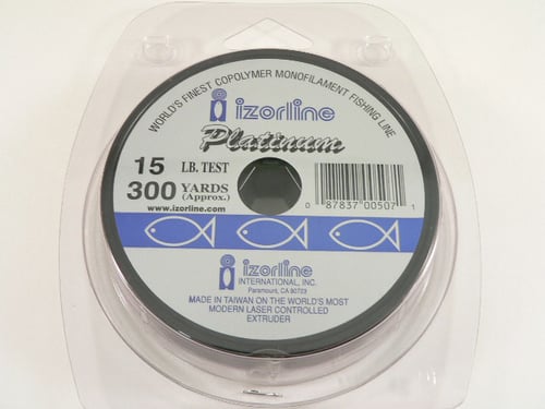 Izorline 005071 Platinum CoPolymer Mono Line 15lb 300yd Green | 087837005071