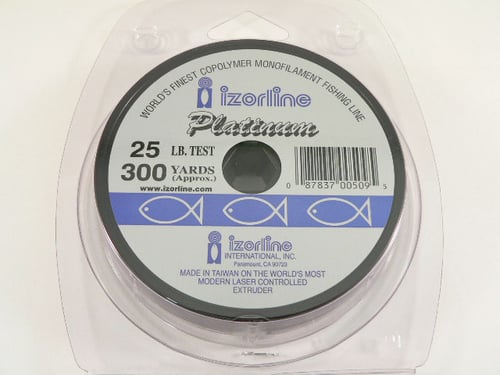 Izorline 005095 Platinum CoPolymer Mono Line 25lb 300yd Green | 087837005095