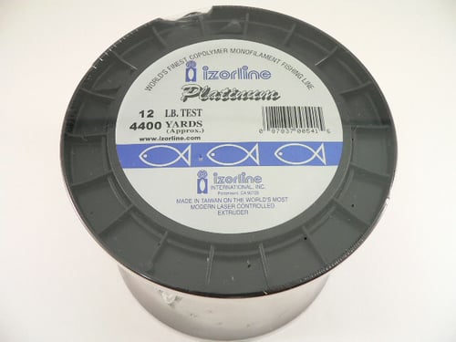 Izorline 005415 Platinum CoPolymer Mono Line 12lb Green 1lb Bulk | 087837005415