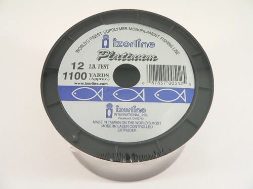 Izorline 005125 Platinum CoPolymer Mono Line 12lb Green 1/4lb Bulk | 087837005125