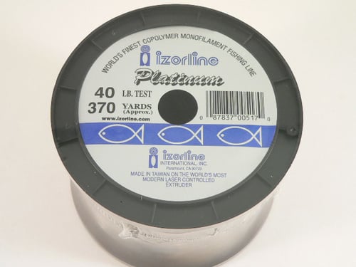 Izorline 005170 Platinum CoPolymer Mono Line 40lb Green 1/4lb Bulk | 087837005170
