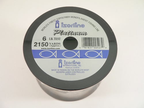 Izorline 005279 Platinum CoPolymer Mono Line 6lb Green 1/4lb Bulk | 087837005279