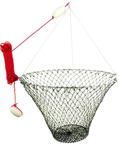 Promar NE102 Deluxe Hoop Net Rigged w/2Floats  100 Rope | 837508000269