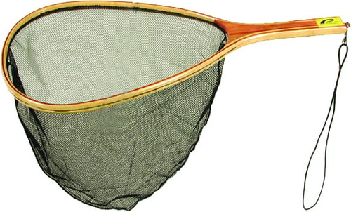 Promar LN101B Premium Wood Trout Net 11 Inchx15 Inch Hoop 23 Inch Length Catch | 837508000337