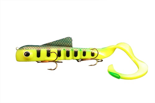 Musky Innovations 10170 Regular Bull Dawg, 9 Inch, 3 oz, 2 3/0 Hooks | 798236101706