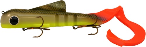 Musky Innovations 03008 Pro Magnum Bull Dawg, 12 Inch, 4 oz, 2 6/0 Hooks | 798236030082