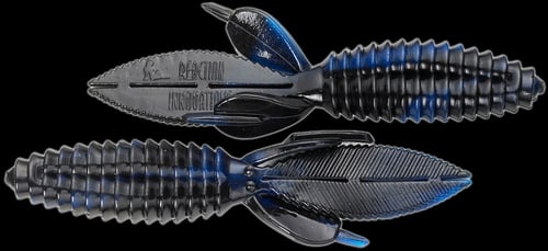Reaction DWB029 Double Wide Beaver Creature Bait, 5.2 Inch, Hematoma | 836809001234