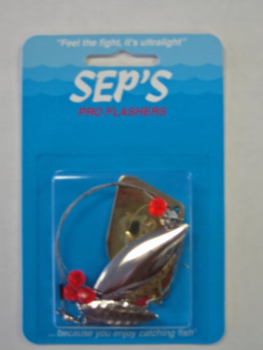 Seps 20300 Pro Flasher, Willow Blades, Combo Red Bead | 097969203009