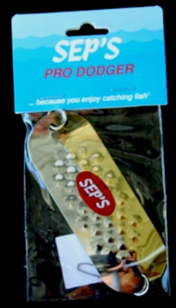 Seps 30200 4/0 Pro Dodger, 1 1/4 Inch x 4 Inch, 50/50 Brass/Silver | 097969302009
