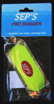 Seps 30900 Pro Dodger 4/0 Silver/Chartreuse | 097969309008