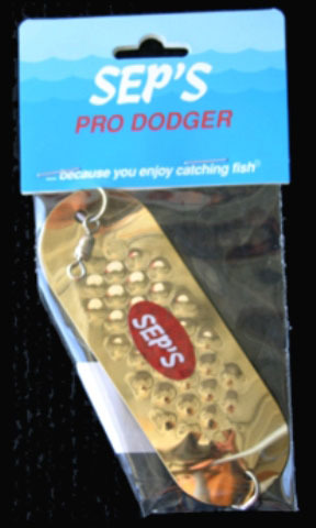 Seps 30600 4/0 Pro Dodger, 1 1/4 Inch x 4 Inch, Gold Plate | 097969306007