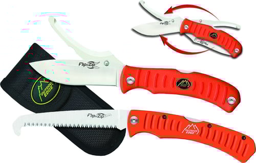 Outdoor Edge FCB30 Flip N Blaze Saw Combo Orange | 743404201054