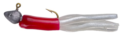 Jerrys 16057 Mini Jig. Red Hook 1/16oz, 5pk, Red/Pearl, Red/Pearl | 818915002138