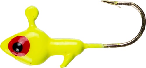 Jerrys 21163 Painted Minnow Head Jig. Gold Hook, 8pk., 1/16oz | 818915002459