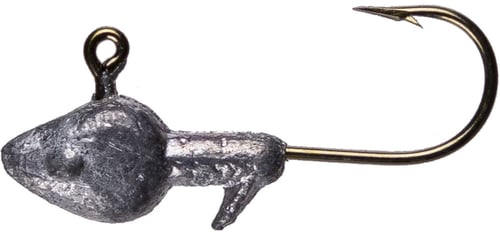 Jerrys 23132 Unpainted Minnow Head Jig. Bronze Hook, 10pk., 1/32oz | 818915002626