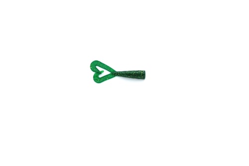 Mutiny Baits 804MB199 Mutiny  InchSea Dog Inch Shrimp Tail, 4 Inch, 8 Pk., Lime | 875897006523
