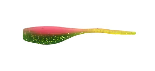 Dry Creek 41528 Sexy Shad, 2 Inch, 20 pk., Electric Chicken Pink/Green | 810032493653