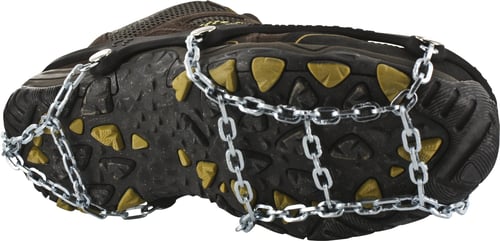 Yaktrax 08522 Square linked chain black, size large, fits W 10.5-up