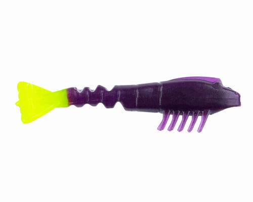 NetBait XS08452 3.5 Inch Baitfuel Saltwater GO2 Shrimp Purple | 665685084525