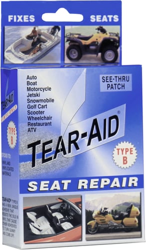 TearAid DKITB02100 Type B, Seat Repair, Blue Kit | 699337200858