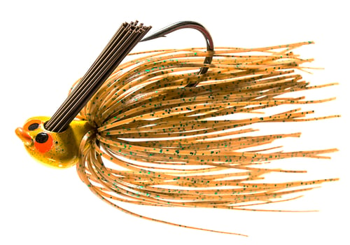 Z-Man CEFL38-07 Crosseyez Flipping Jig 3/8 oz Spring Pumpkin