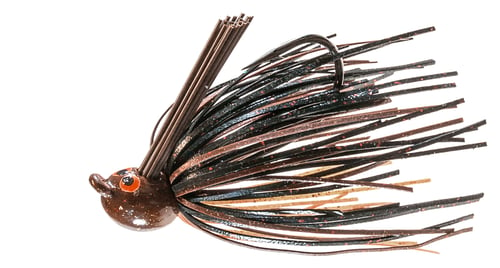 Z-Man CEPF14-03 Crosseyez Power Finesse Jig 1/4 oz Moccasin Craw