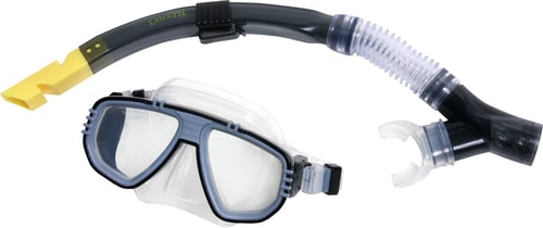 Calcutta BR57609 Mask & Snorkel Set Med/Lg WideView 2Window Silicon