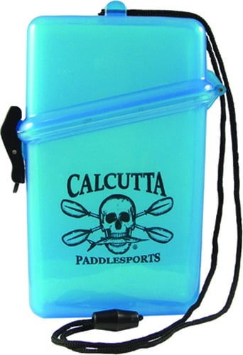 Calcutta BR56145 Kayak Personal Dry Box Clr Cell Phone/Wallet w/Lanyard