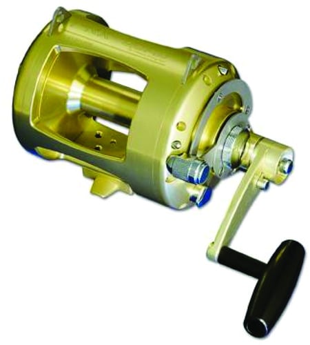 Avet EXW50/2RHGD EX 2Speed Conv Reel, RH, 6BB, 3.21 Ratio, Braid | 810755023229