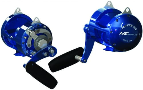Avet EXW30/2RHBL EX 2Speed Conv Reel, RH, 6BB, 3.81 Ratio, Braid | 810755022956