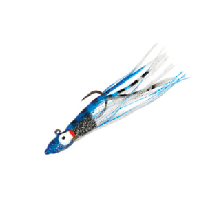 Aerojig TDJ12007 Twitching Death Jig  1/2 oz. Purple Silver Tiger / | 831611013390