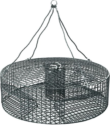 SMI 19102 Crab Trap Harness 24 Inch 4Arm 2 Inch SS RingedEye Snaps | 094628191028