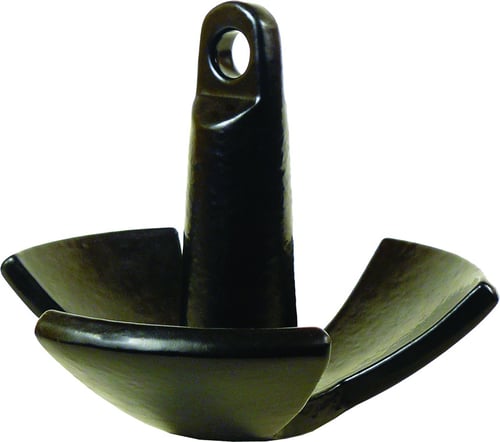 Greenfield 516E River Anchor 15lb Blackcoated Economy | 025552516168