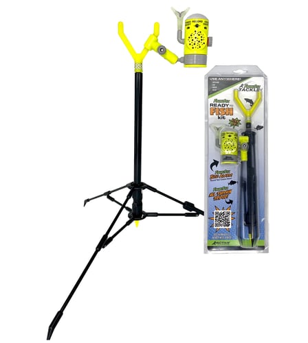 Fishin Stix FSRTFY Ready to Fish Kit includes our fst1, fsss Tripod | 899644001555