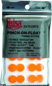 Palsa 30001FO PinchOn Float Org 24Pk | 045337300010