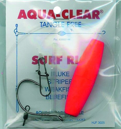Aqua Clear SR7C Surf Rig 7/0 Circle Hook 21/2 Inch Cigar Float | 692760205636