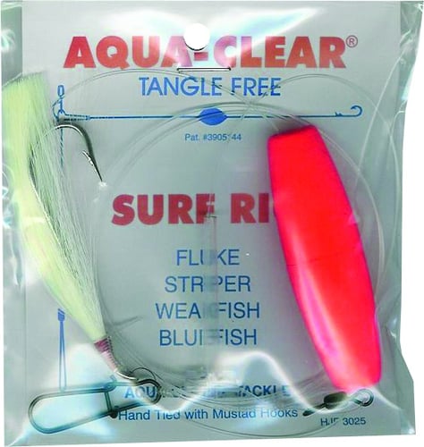 Aqua Clear SR1EW Surf Rig 7/0 Circle Hook 21/2 Inch Cigar Float | 692760203601