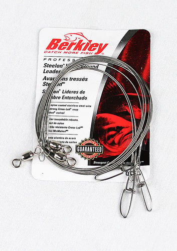 Berkley 3W920 Wire Wound Steelon Leader 3Pack 9