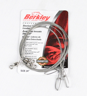 Berkley 3W2430 Wire Wound Steelon Leader 3Pack 24