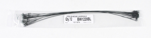 Berkley 3W620BL Wire Wound Steelon Leader 3Pack 6 Inch 20 Black | 028632105733