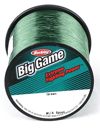 Berkley BGQS60C-22 Trilene Big Game Mono 60lb 235yd Quarter Spool Green